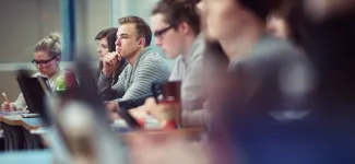 Students in class