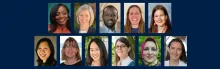 Photo collage of faculty members in the IPE Scholars Program