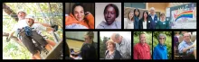 Photo of patients and caregivers from Living Library videos