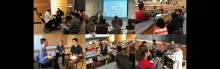 Photo of patients in student learning activities